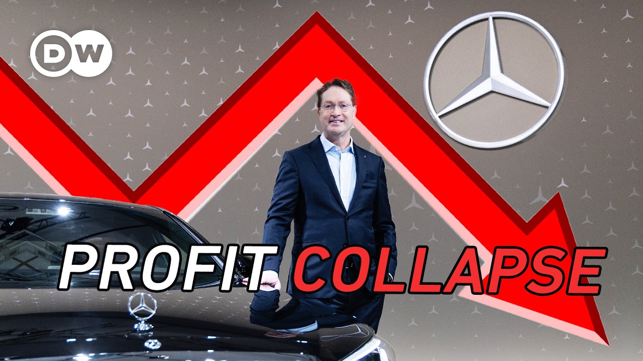Deutsche Welle · English: Mercedes Profits Collapse 57% — What Went Wrong?